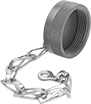Image of Product. Front orientation. Electrical Connector Caps. Mil. Spec. Screw-Together Electrical Connector Caps, Internal Thread.