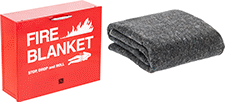 Image of Product. Front orientation. Fire Blankets. Fire Blankets in Cabinet.
