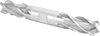 High-Speed Steel Square End Mills with Two Milling Ends 