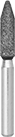 Image of Product. Front orientation. Grinding Bits. Grinding Bits for Metals, Style 16.