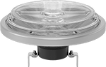 Image of Product. Bottom orientation. Light Bulbs. Contact-Lug-Base Floodlight and Spotlight Bulbs.