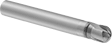 Image of Product. Front orientation. End Mills. Carbide Ball End Mills for Tool Steel, Hardened Steel, and Iron.