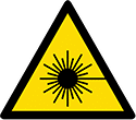 Image of Product. Front orientation. Labels. Machine and Equipment Operation ISO Labels , Laser Beam Warning Symbol.