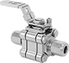 Easy-Maintenance On/Off Valves with Compression Fittings
