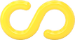 Image of Product. Side1 orientation. Yellow. Chain Barrier S-Hooks.