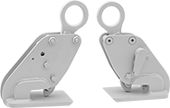 Image of Product. Front orientation. Plate Clamps. Horizontal-Lift Plate Clamps, Manual Close with Lock.