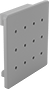 Image of Product. Panel-Clip Adapters for DIN 3 Rails. Front orientation. DIN Rail Mounting Adapters. For DIN 3 Rails, Panel-Clip Adapters.