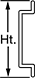 Image of Attribute. Side1 orientation. Contains Annotated. For DIN 3 Rails.