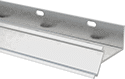Image of Product. DIN 3 Rails
with Angled Bracket. Front orientation. DIN Rails. DIN 3, DIN Rails with Angled Bracket.