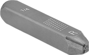 Image of Product. Front orientation. Stamps. Steel Stamp, Sold as Sets, For Hard Materials.