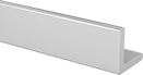 Image of Product. Front orientation. Steel. Corrosion-Resistant Low-Carbon Steel 90° Angles.