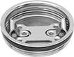 Image of Product. Front orientation. Drum Plugs. Style J.