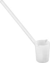 Image of Product. Front orientation. Dippers. Plastic Dippers.