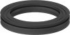 Image of Product. Front orientation. O-Rings. Double X-Profile Oil-Resistant Buna-N O-Rings.