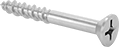 Image of Product. Front orientation. Wood Screws. Stainless Steel Square/Phillips Flat Head Screws for Plywood and Oriented Strand Board.