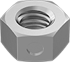 Low-Strength Steel Center-Lock Distorted-Thread Locknuts