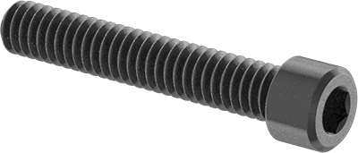 #1-64 x 3/16" Coarse Thread Socket Set Screw Cup Pt Black Oxide 