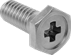 Steel Phillips Hex Head Screws