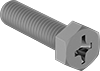 High-Strength Steel Hex Head Screws with Phillips Drive