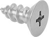 Steel Phillips Flat Head Screws for Sheet Metal