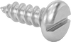 Steel Slotted Rounded Head Screws for Sheet Metal