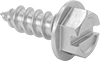 Steel Flanged Slotted Hex Head Screws for Sheet Metal