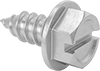 Steel Flanged Slotted Hex Head Screws for Sheet Metal