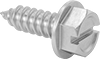 Steel Flanged Slotted Hex Head Screws for Sheet Metal