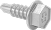 Steel Flanged Hex Head Drilling Screws
