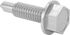 Steel Flanged Hex Head Drilling Screws