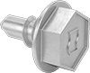 Steel Flanged Hex Head Drilling Screws