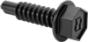 Steel Flanged Hex Head Drilling Screws