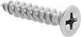 Image of Product. Front orientation. Tapping Screws. Stainless Steel Phillips Flat Head Screws for Sheet Metal.
