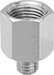 Image of Product. Front orientation. Grease Fitting Adapters. Straight.