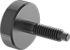 Steel Knurled-Head Extended-Tip Thumb Screws