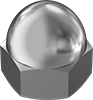 High-Strength Steel Cap Nuts—Grade 8