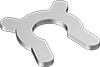 Crimp-On External Retaining Rings