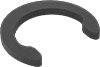 Tight-Clearance Side-Mount External Retaining Rings