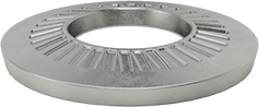 Image of Product. Bottom orientation. Steel Heavy-Vibration-Resistant Spring Lock Washer, Zinc-Plated, for 5/16" Screw Size, 0.323" ID, 0.717" OD.