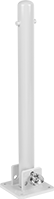 Image of Product. Lock Included. Front orientation. Bollards. Collapsible Bollards, Closed Top, Lock Included.
