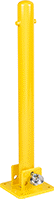 Image of Product. Front orientation. Bollards. Collapsible Bollards, Closed Top, Lock Included.