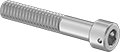 Image of Product. Front orientation. Socket Head Screws. Stainless Steel Wire-Locking Socket Head Screws, Partially Threaded.