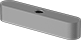 Image of Product. Front orientation. Machine Keys. Tapped Rounded Machine Keys.