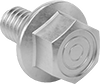 Stainless Steel Flanged Hex Head Screws