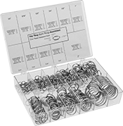 Image of Product. Front orientation. Split Rings. Split Ring Assortments.