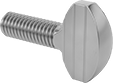 Image of Product. Front orientation. Thumb Screws. Steel and Iron Spade-Head Thumb Screws.