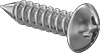 Stainless Steel Phillips Rounded Head Screws for Sheet Metal