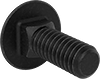 Medium-Strength Grade 5 Steel Square-Neck Carriage Bolts