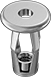 Image of Product. Front orientation. Rivet Nuts. Easy-Install Rivet Nuts.