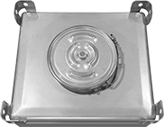 Image of Product. Top View. Top orientation. Tanks. Sanitary Easy-Drain Tanks.